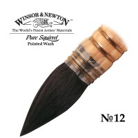 Кисть белка круглая №12 Winsor&Newton PURE SQUIRREL