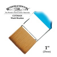 Кисть синтетика плоская широкая 2'' (5см) Winsor&Newton COTMAN Wash Brushes