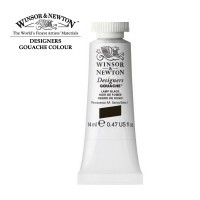 Гуашь дизайнерская Winsor&Newton, 14мл, 337 Сажа газовая