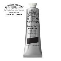 Гуашь дизайнерская Winsor&Newton, 37мл, 331 Кость жженая