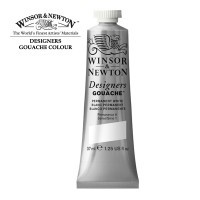 Гуашь дизайнерская Winsor&Newton, 37мл, 512 Белила перманентные